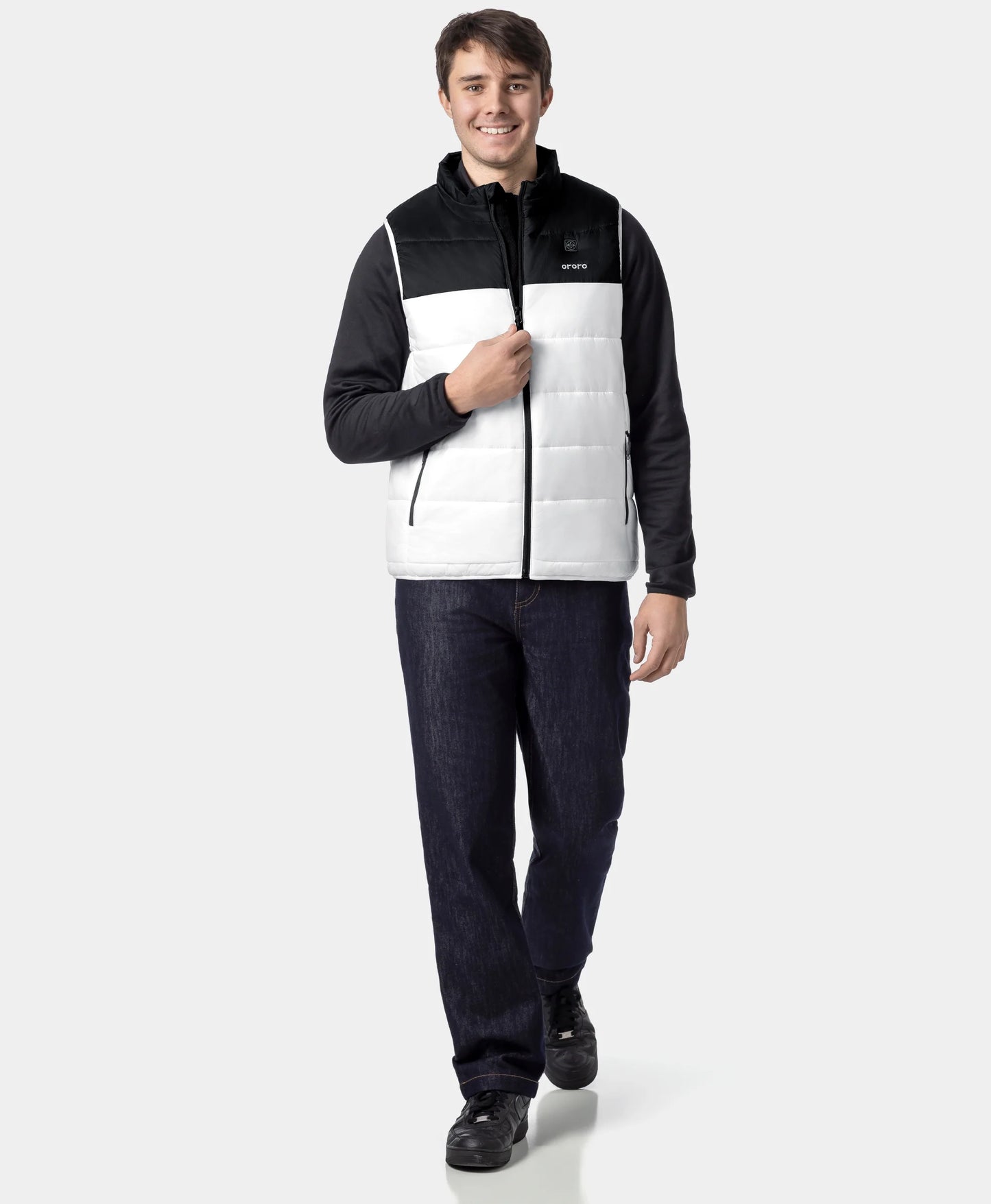 (Open-box) Men's 5-Zone Classic Evo Heated Vest ((Battery Set Not Included)