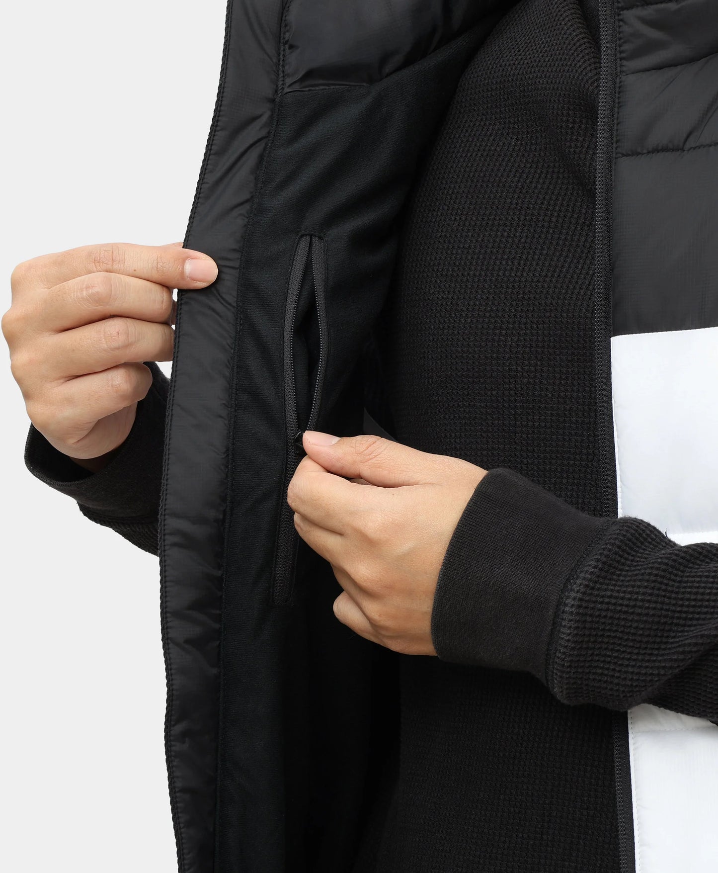 Hidden Inner Zipper Pocket 