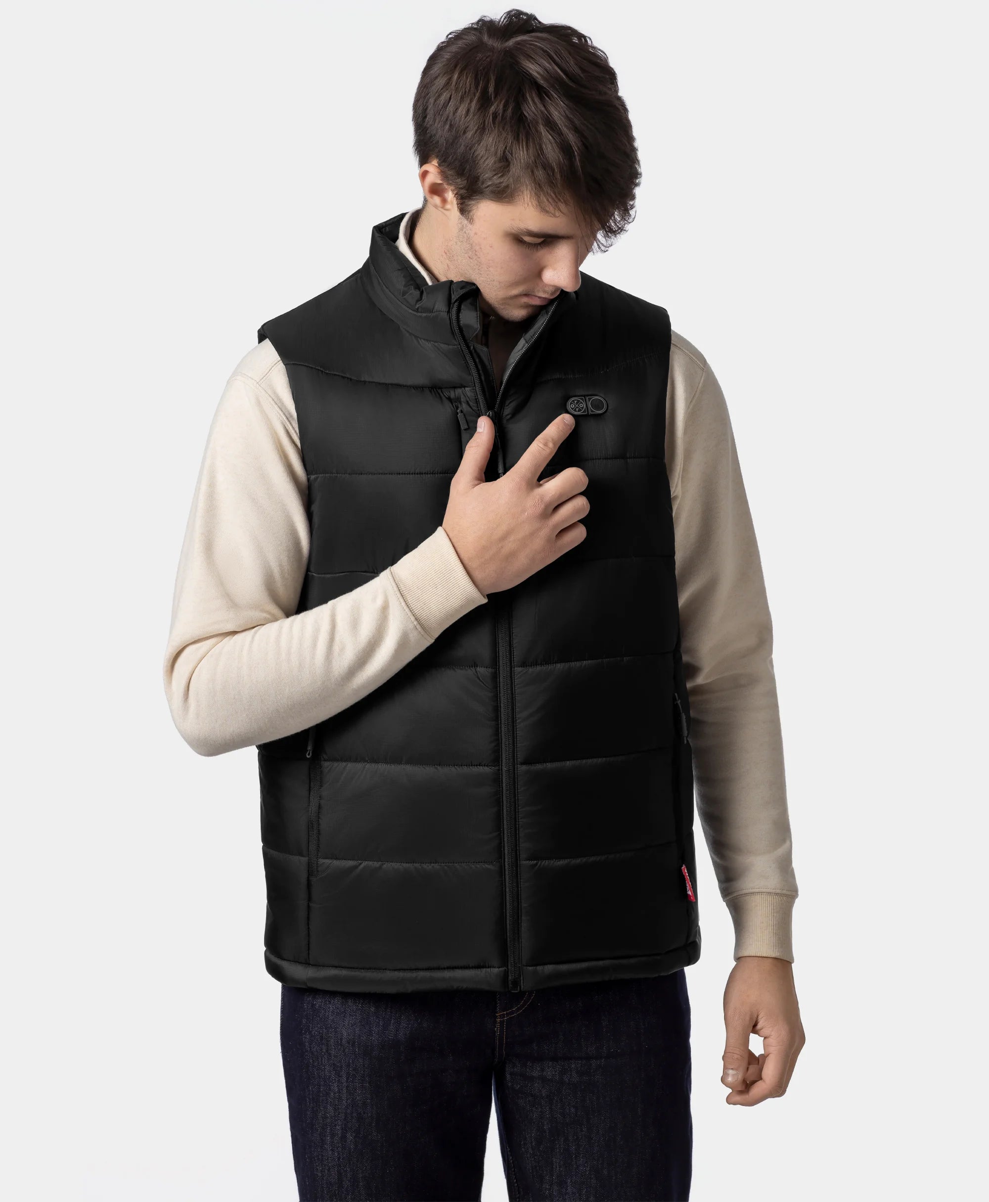 SureWarm® Men's 6-Zone Dual-Control Classic Pro Heated Vest, Thumbnail 5