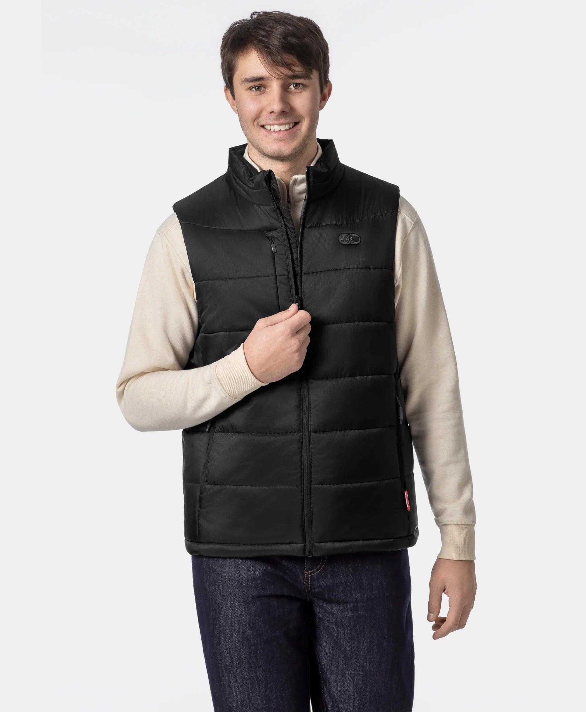 SureWarm® Men's 6-Zone Dual-Control Classic Pro Heated Vest, Thumbnail 4