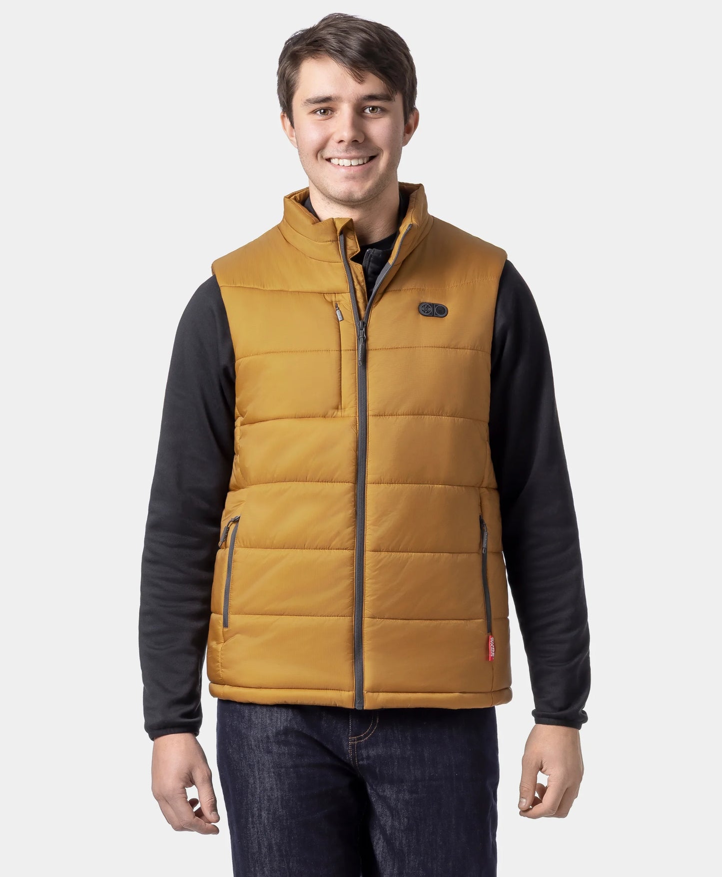 (Open-box) SureWarm® Men's 6-Zone Dual-Control Classic Pro Heated Vest (Battery Set Not Included)