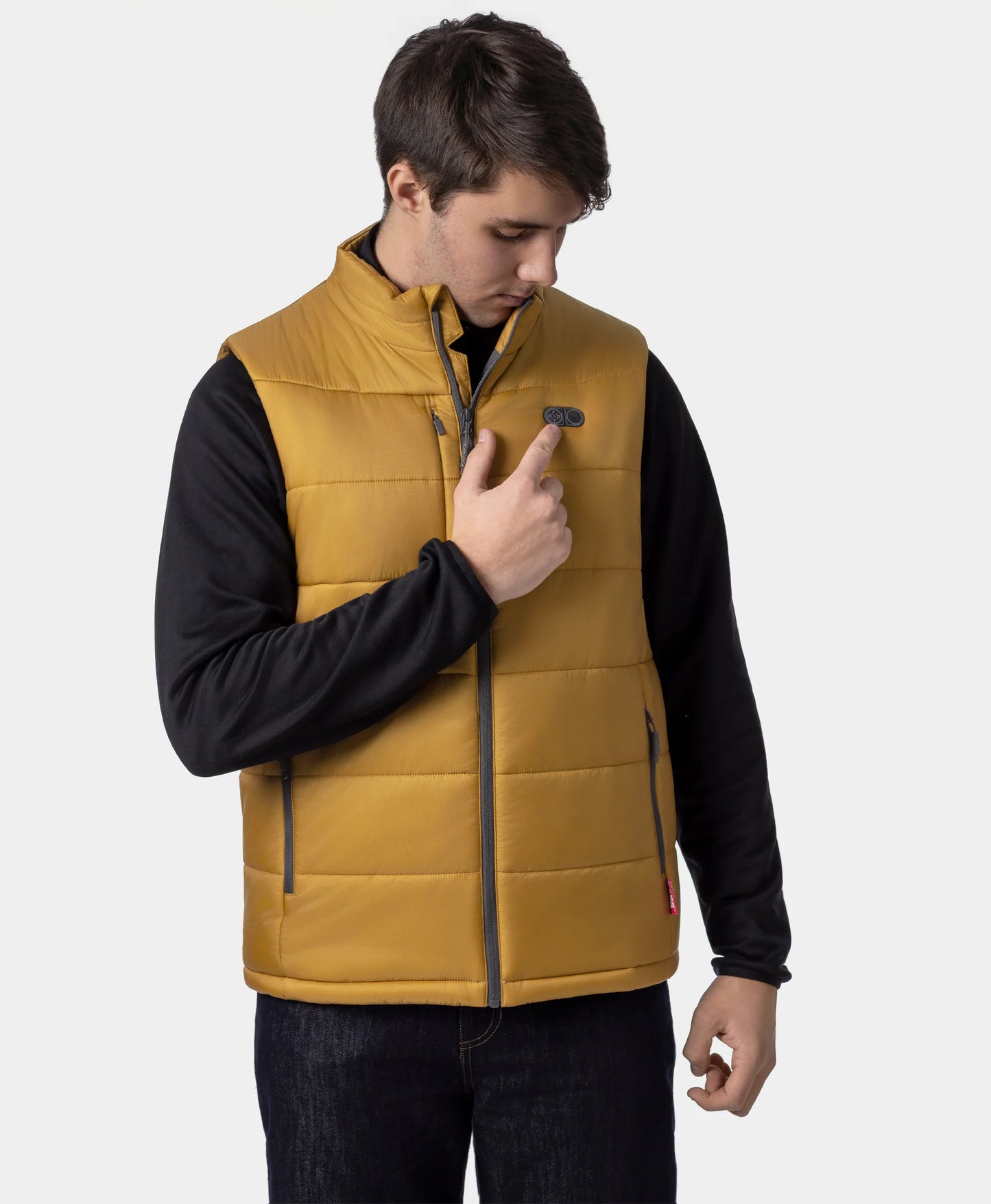 (Open-box) SureWarm® Men's 6-Zone Dual-Control Classic Pro Heated Vest (Battery Set Not Included)