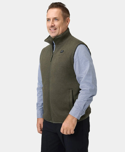 Men's Heated Fleece Vest