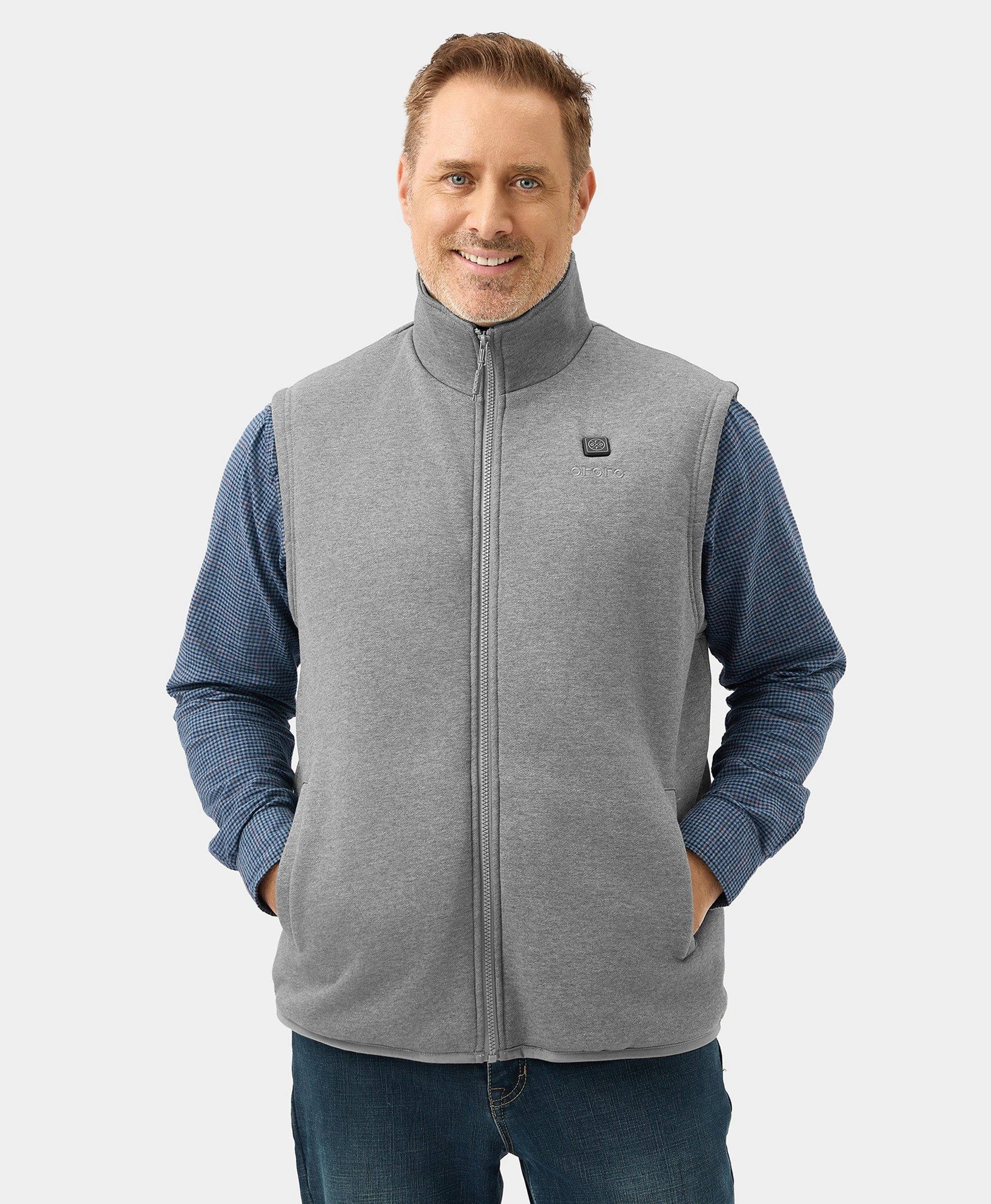 ENNOY PROFESSIONAL FLEECE VEST (NAVY) L ennoy PROFESSIONAL FLEECE