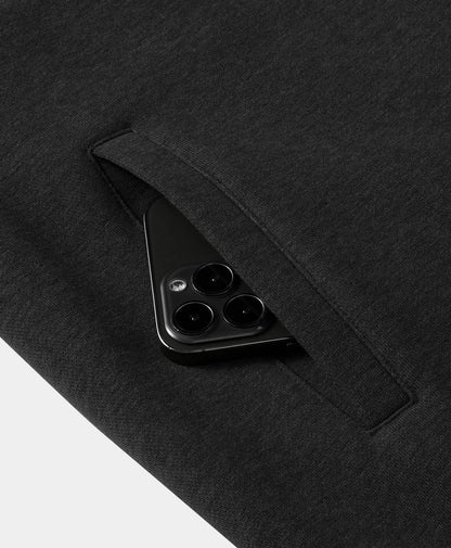 Side-entry handwarmer pocket