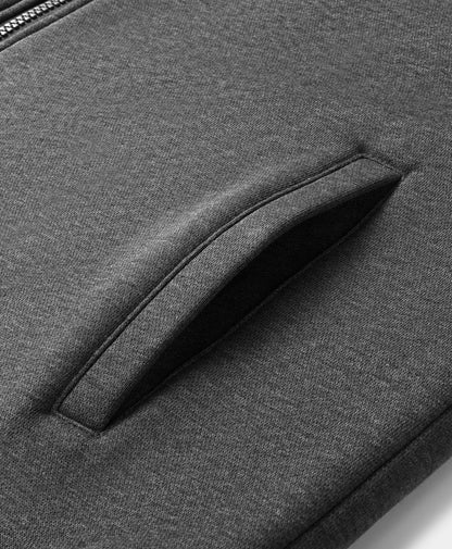 Side-entry handwarmer pocket