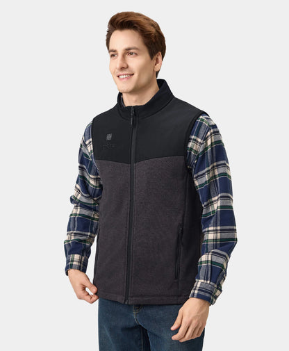 Augusta Men's Heated Sweater Fleece Vest
