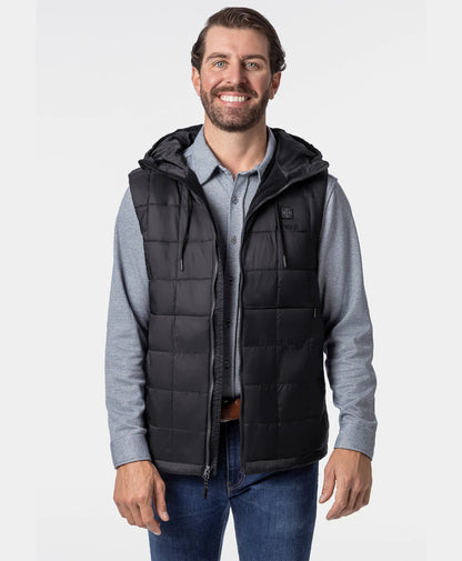 PuffLyte™ Men's 5-Zone Hooded Heated Vest