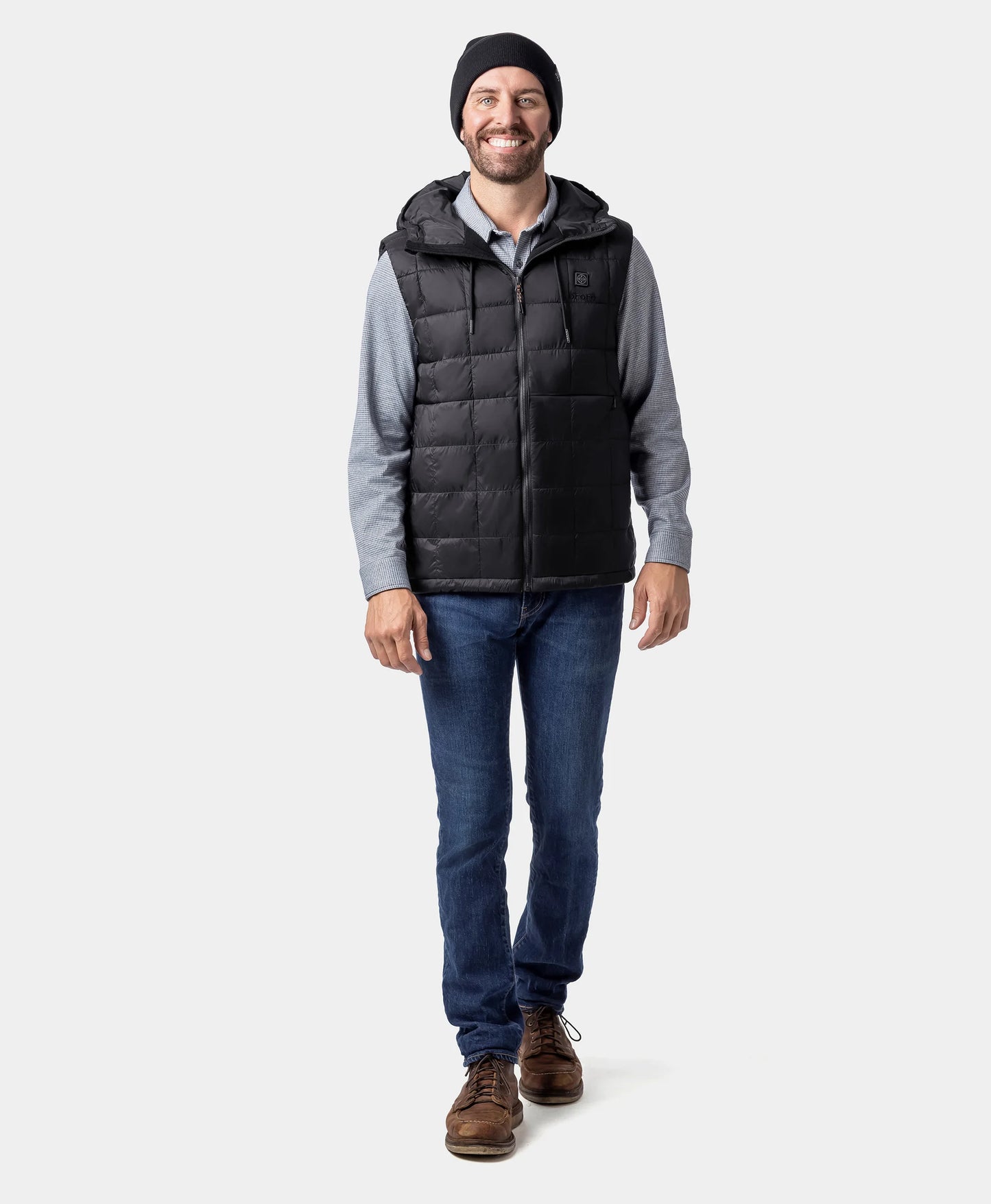 PuffLyte™ Men's 5-Zone Hooded Heated Vest