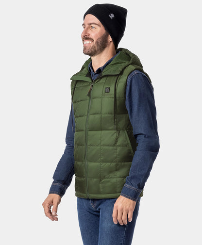 PuffLyte™ Men's 5-Zone Hooded Heated Vest