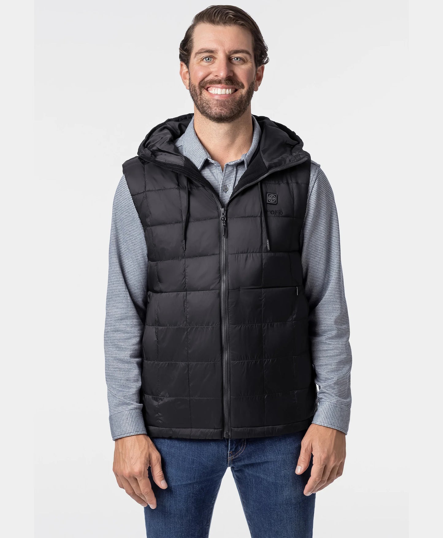 PuffLyte™ Men's 5-Zone Hooded Heated Vest