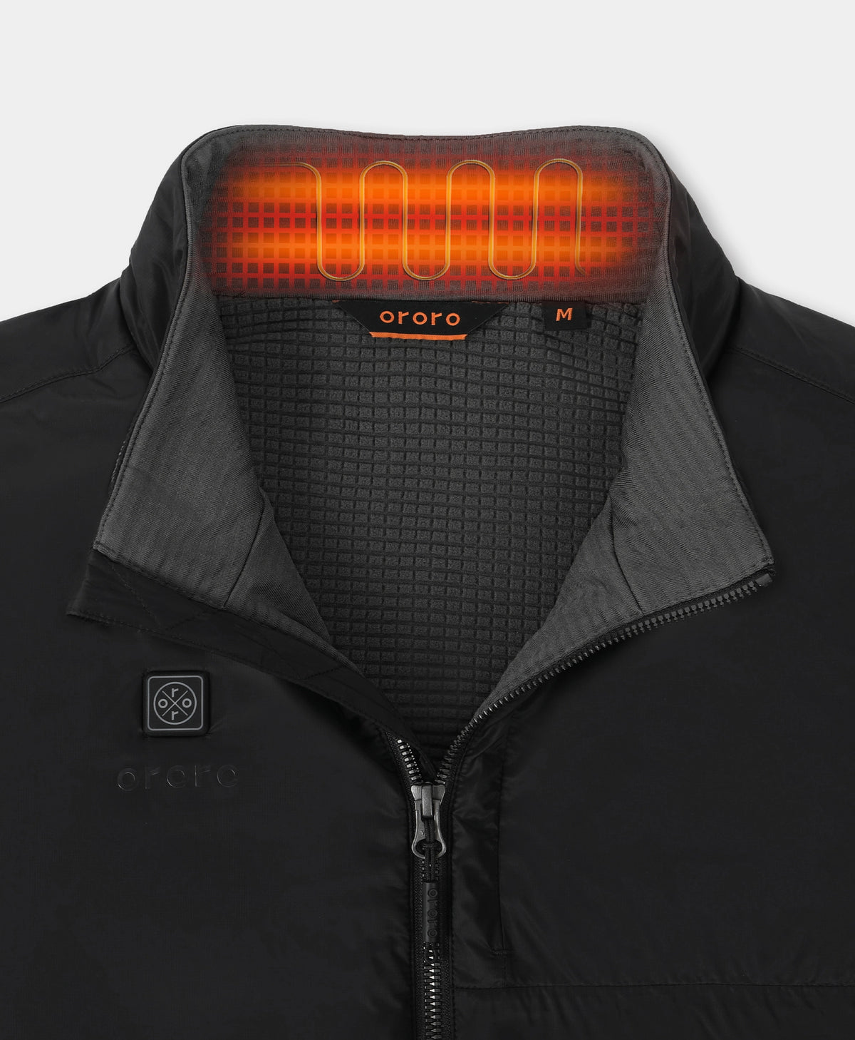 Amp Men's Lightweight Heated Vest with Lower Back Heating