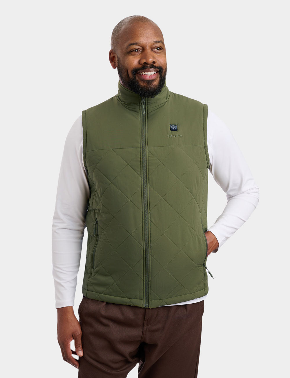Men's Heated Quilted Vest - New Colors – ororo