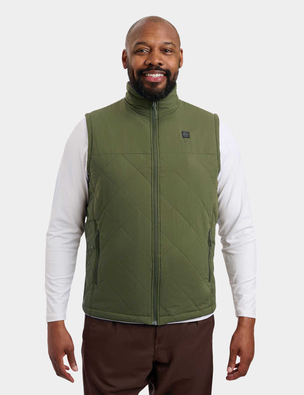 Men's Heated Quilted Vest New Colors – ororo