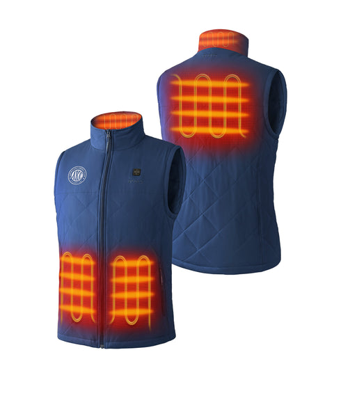 4 carbon fiber heating elements (left & right pocket, collar, mid-back) ,view 2