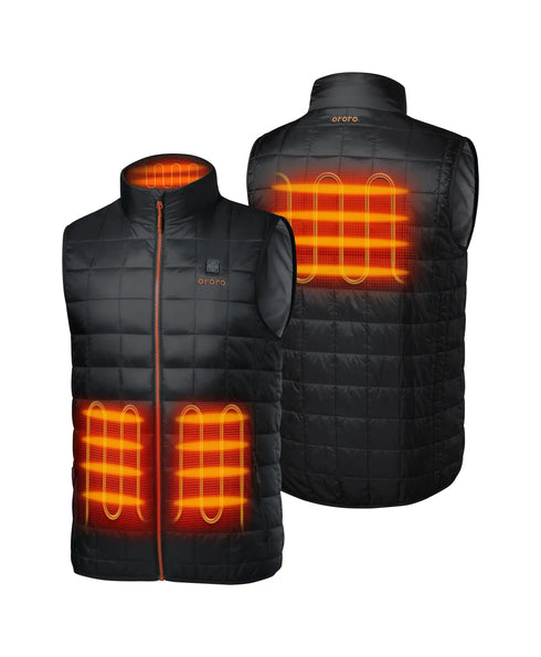 Prism Men's 4-Zone Heated Quilted Vest ,view 1