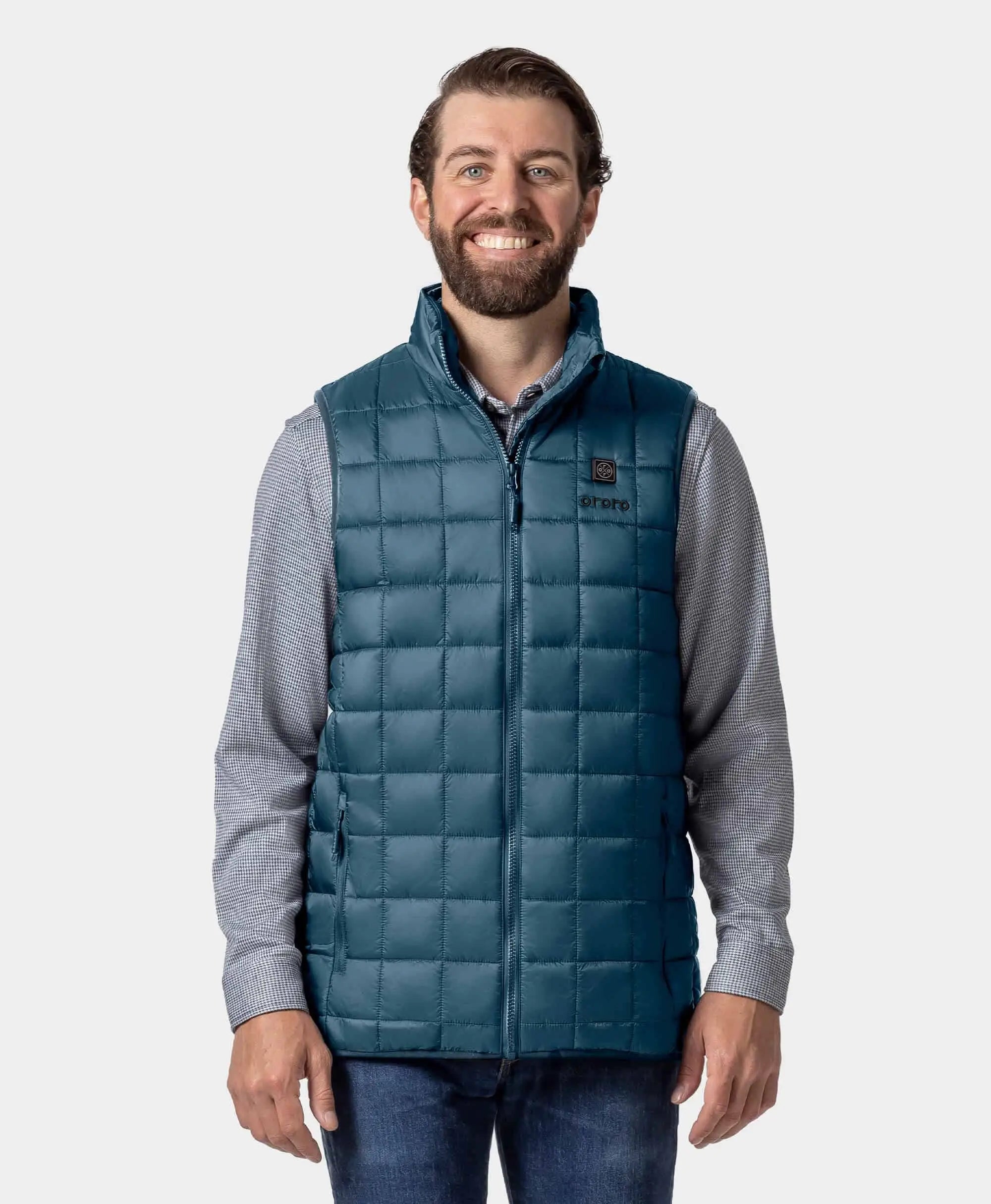 Prism Men's 4-Zone Quilted Heated Vest