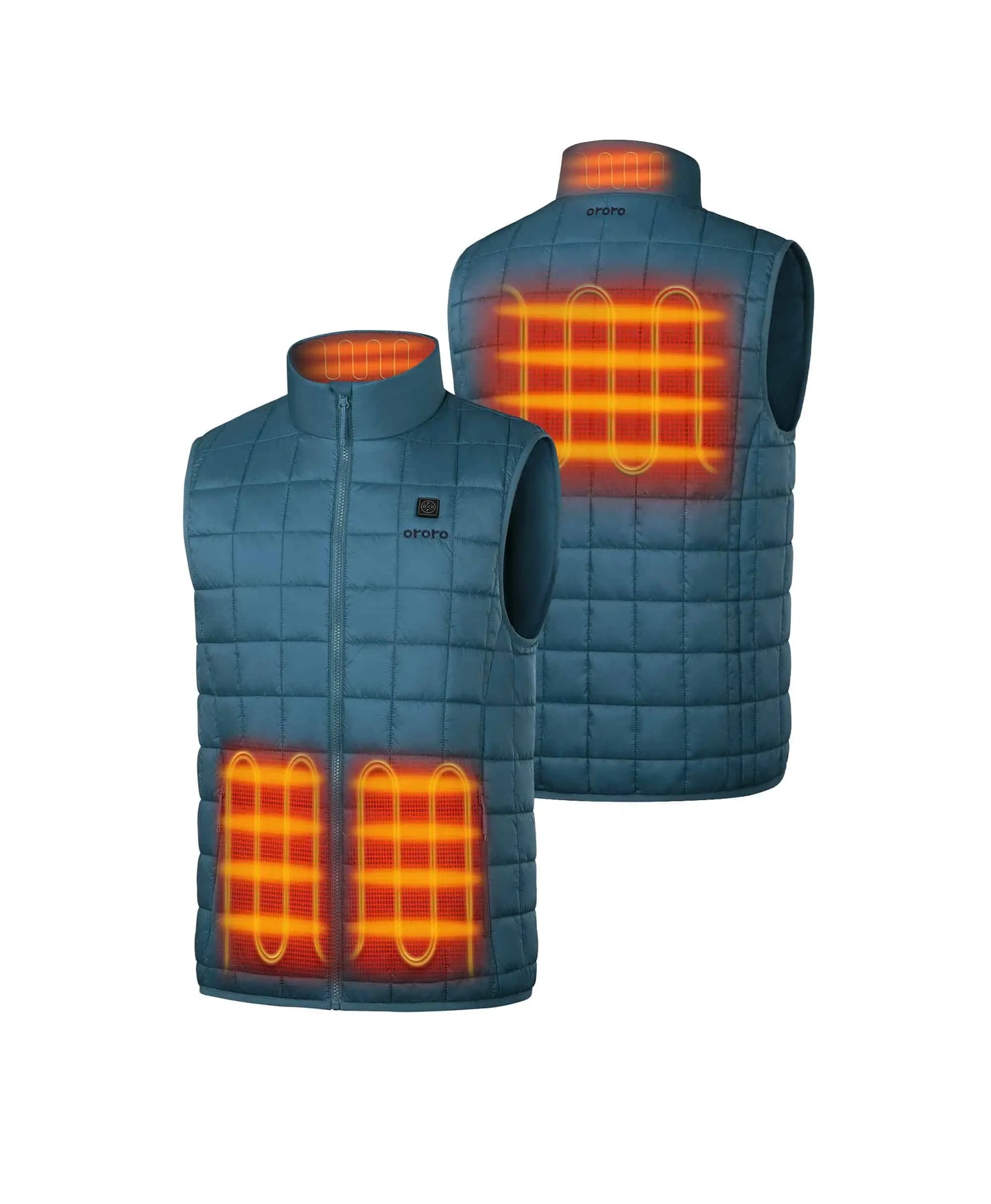 Prism Men's 4-Zone Heated Quilted Vest
