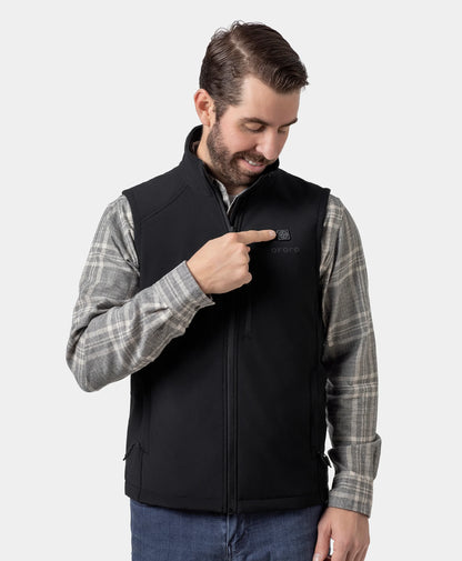 heated softshell vest