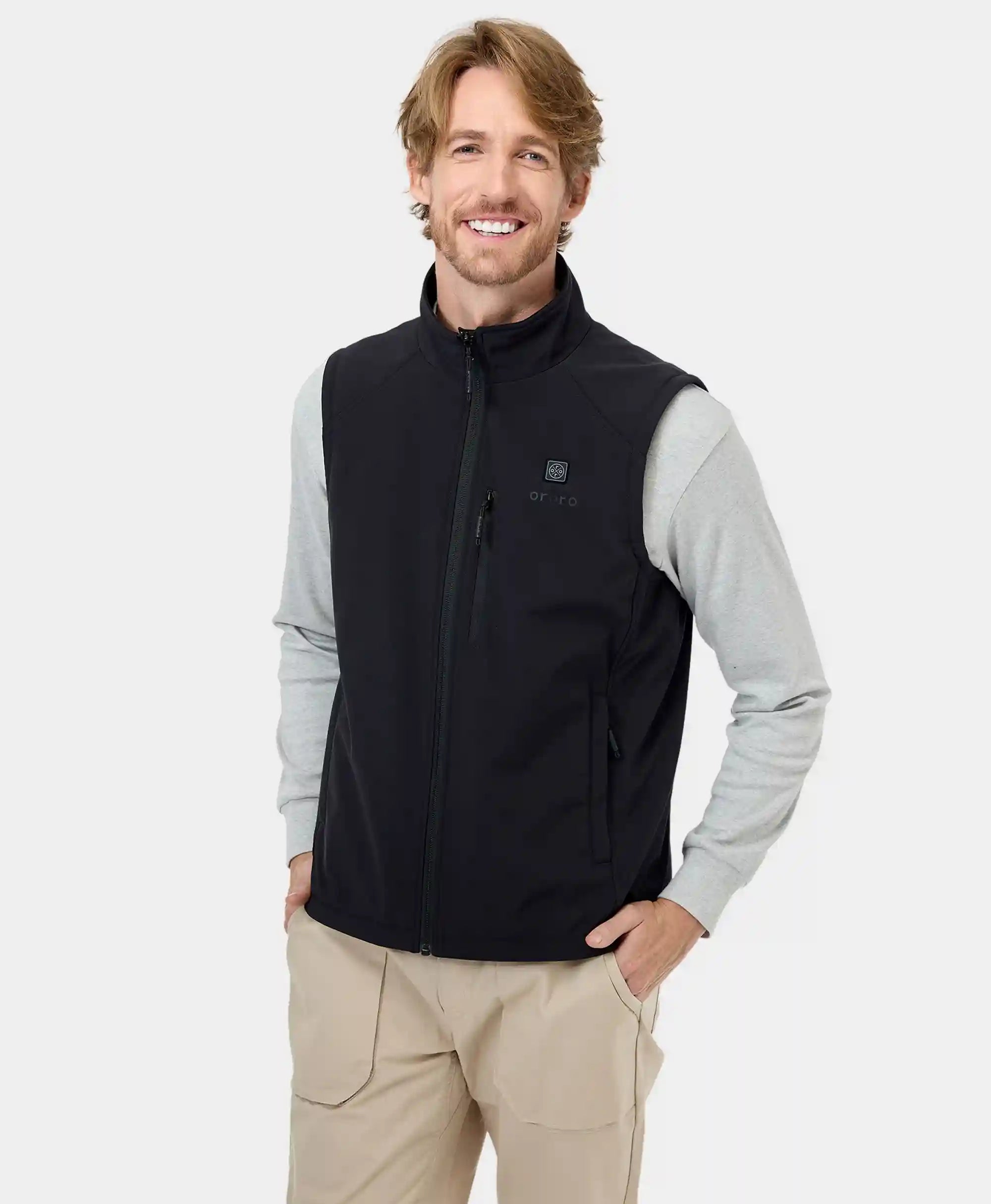 Men's Heated Softshell Vest