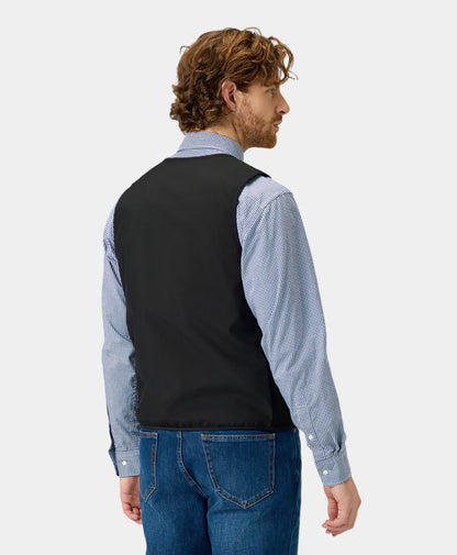 OH-2 Unisex Ultralight Heated Liner Vest model back view