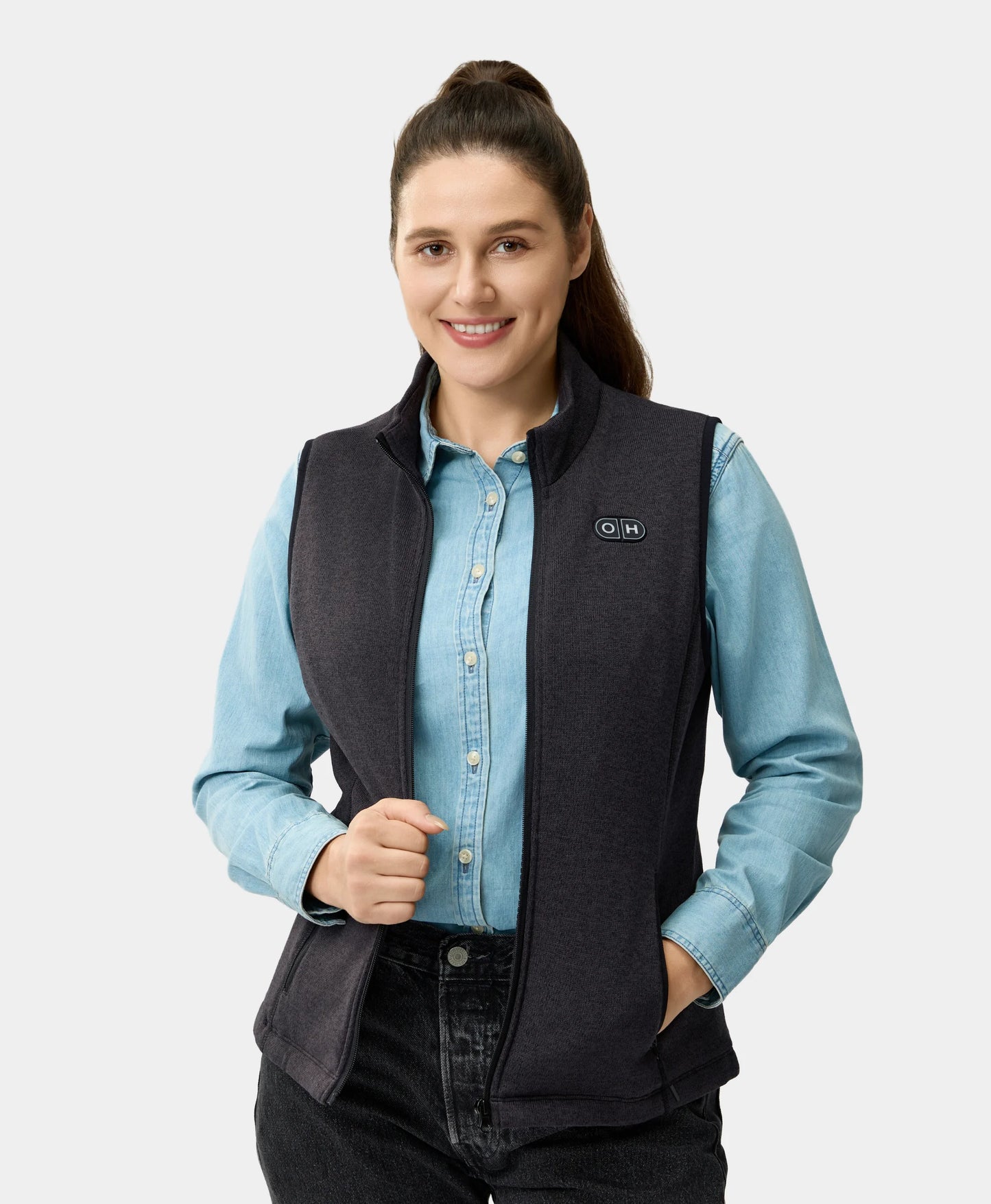 OH-1 Women’s Heated Recycled Fleece Vest 