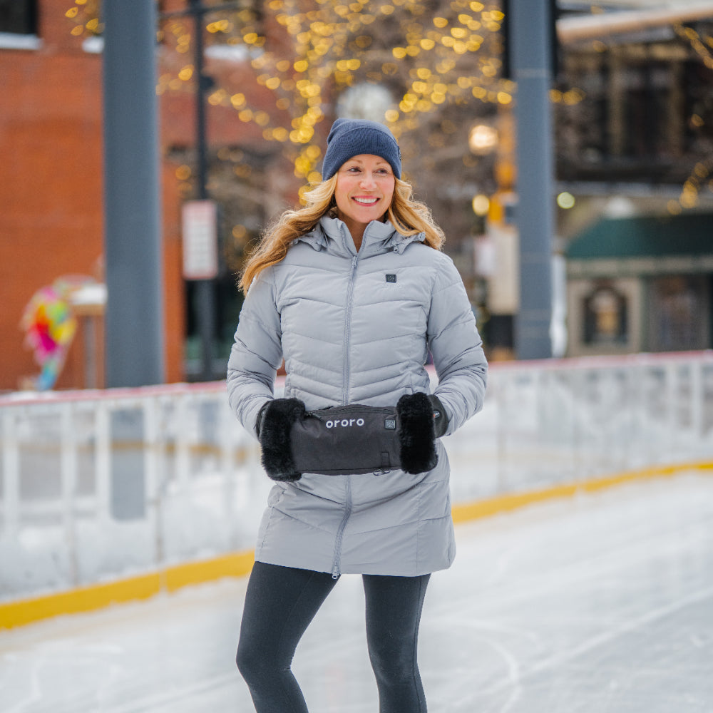 Parkside Women's 4-Zone Heated Puffer Parka Jacket (2025)
Queen Cove 2-Zone Heated Faux Fur Hand Warmer
