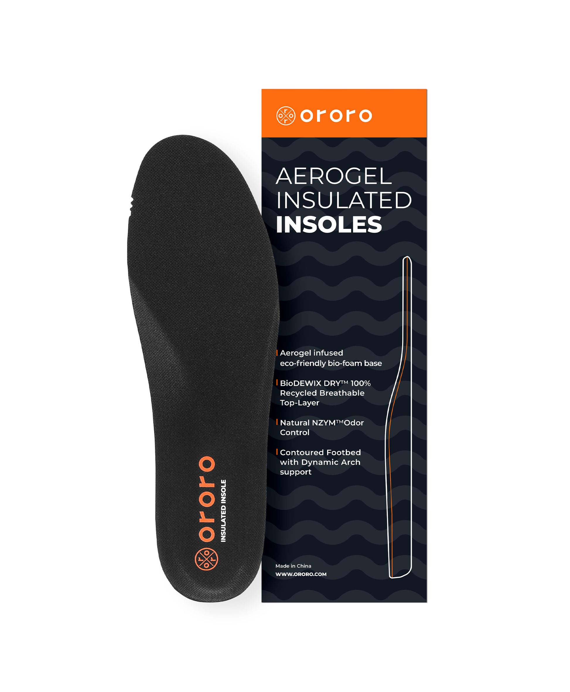 Aerogel Insulated Insole Accessories ororoยฎ