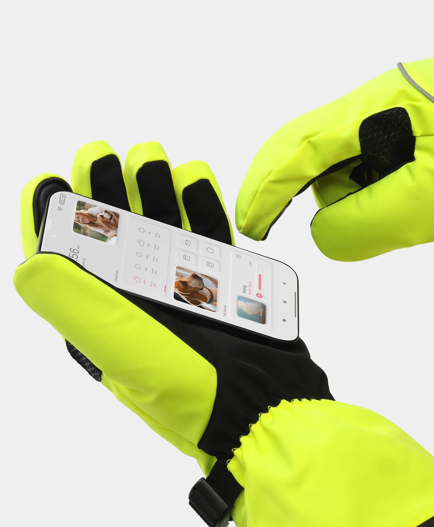 Touch screen compatible fingertip