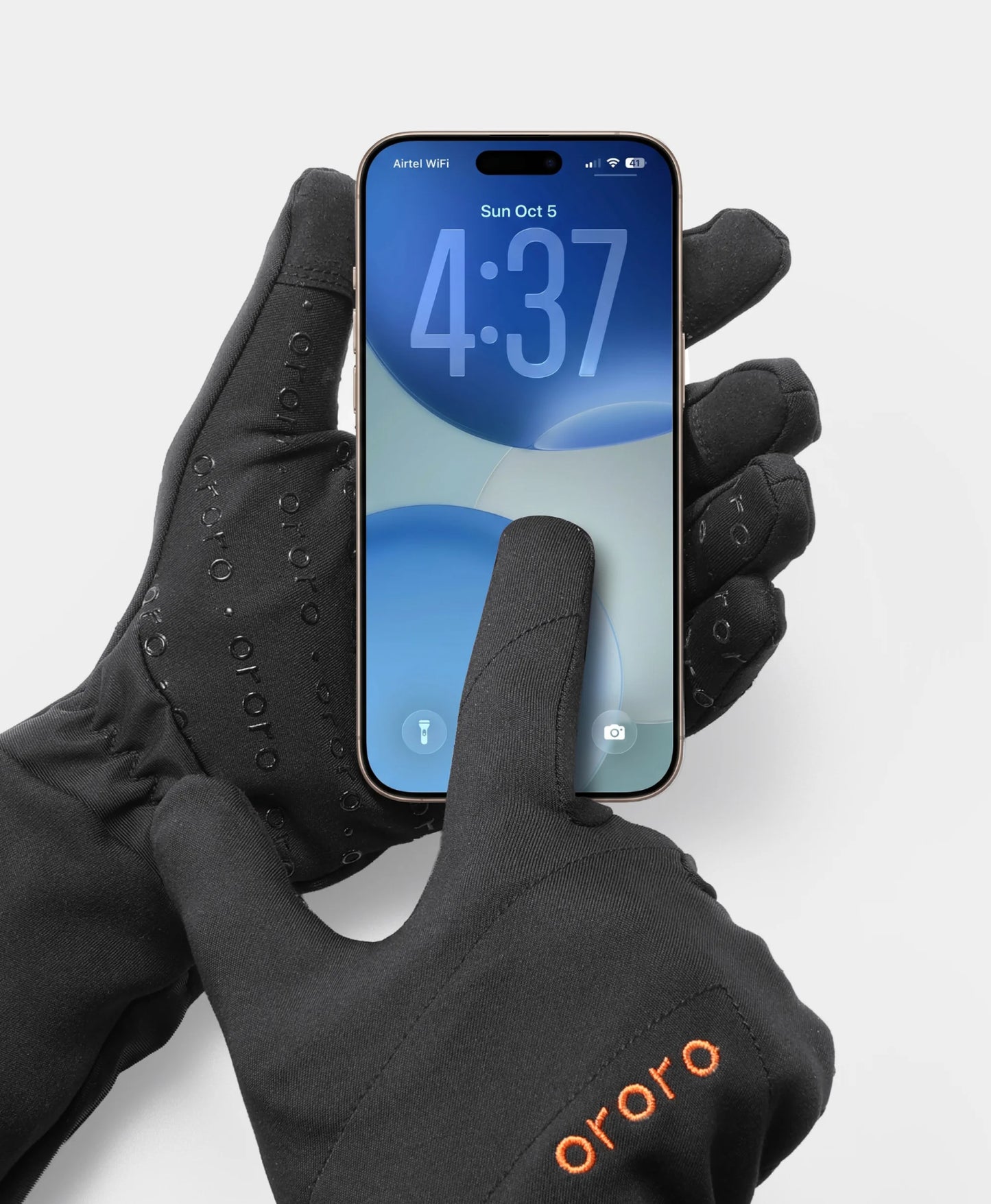 The touch-screen compatible fabric