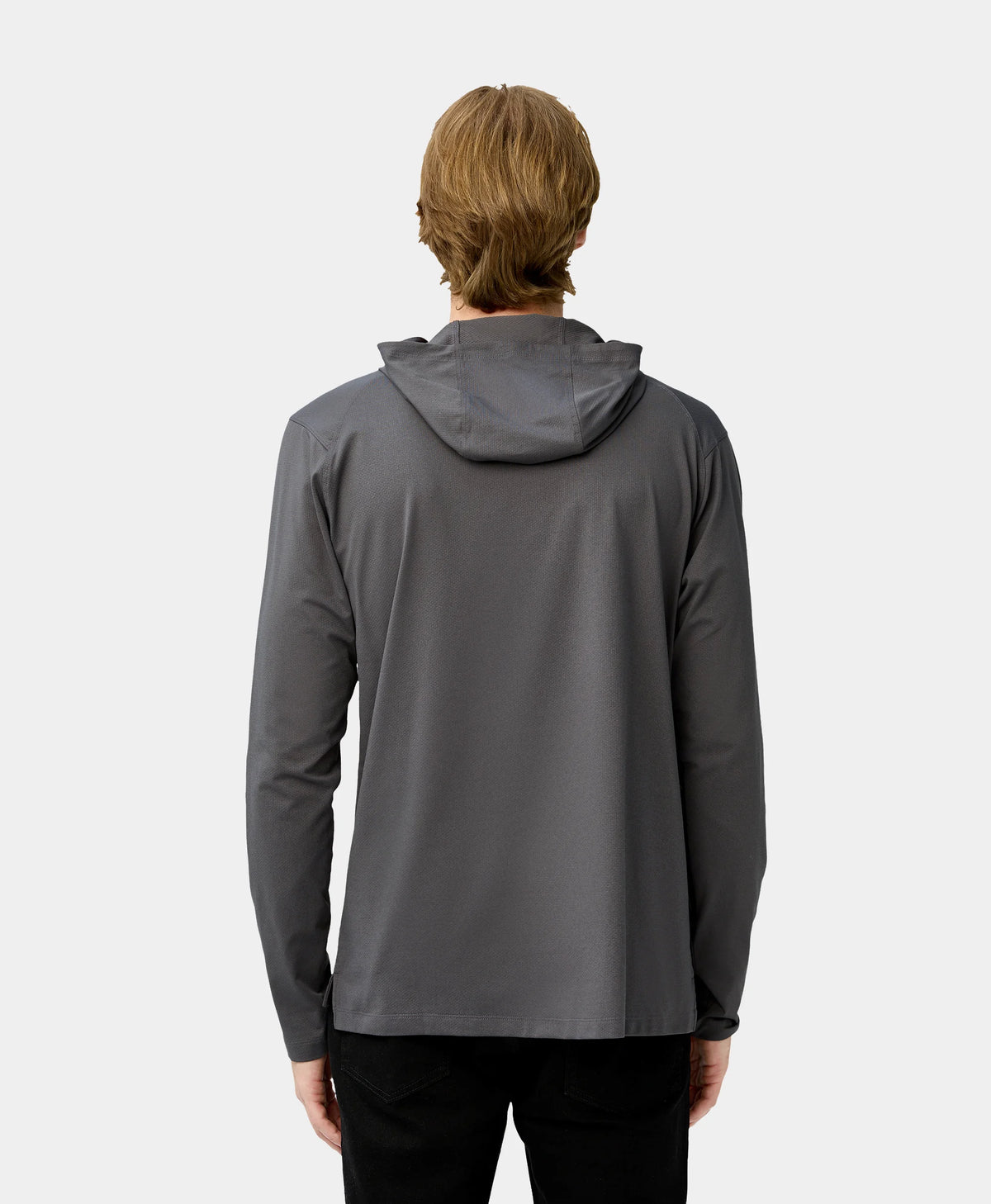 Men's Lightweight Fleece Pullover Hoodie - Summer Hooded Sweatshirt (S-5XL)