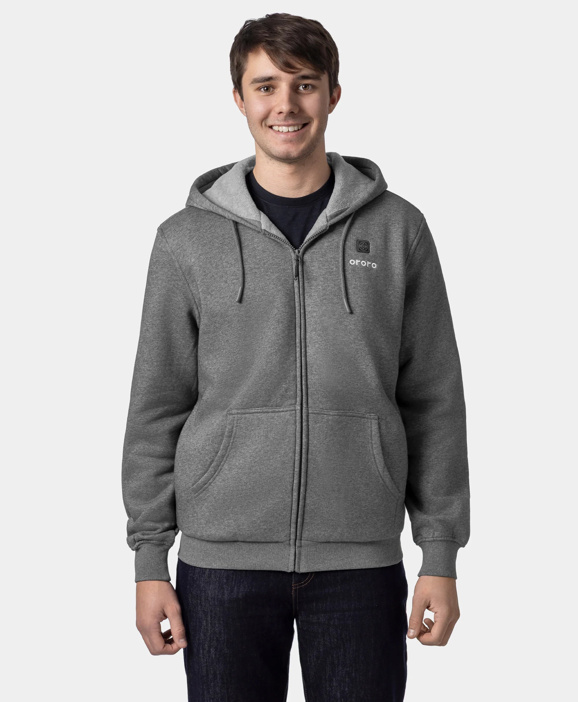 (Open-box) Element Unisex 4-Zone Fleece Heated Hoodie (Battery Set Not Included), Thumbnail 12