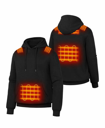 Preston Unisex 5-Zone Pullover Heated Hoodie