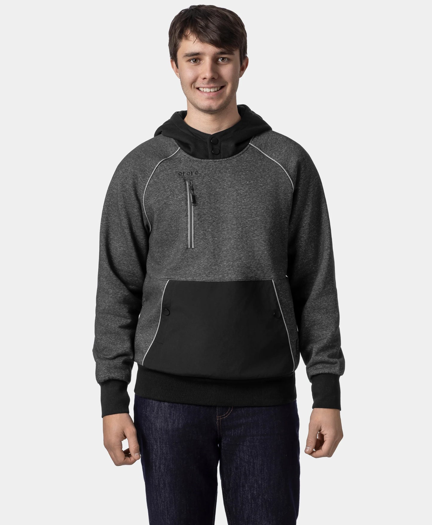 Indy Unisex 6-Zone Dual-Control Heated Hoodie Pullover (Apparel Only)