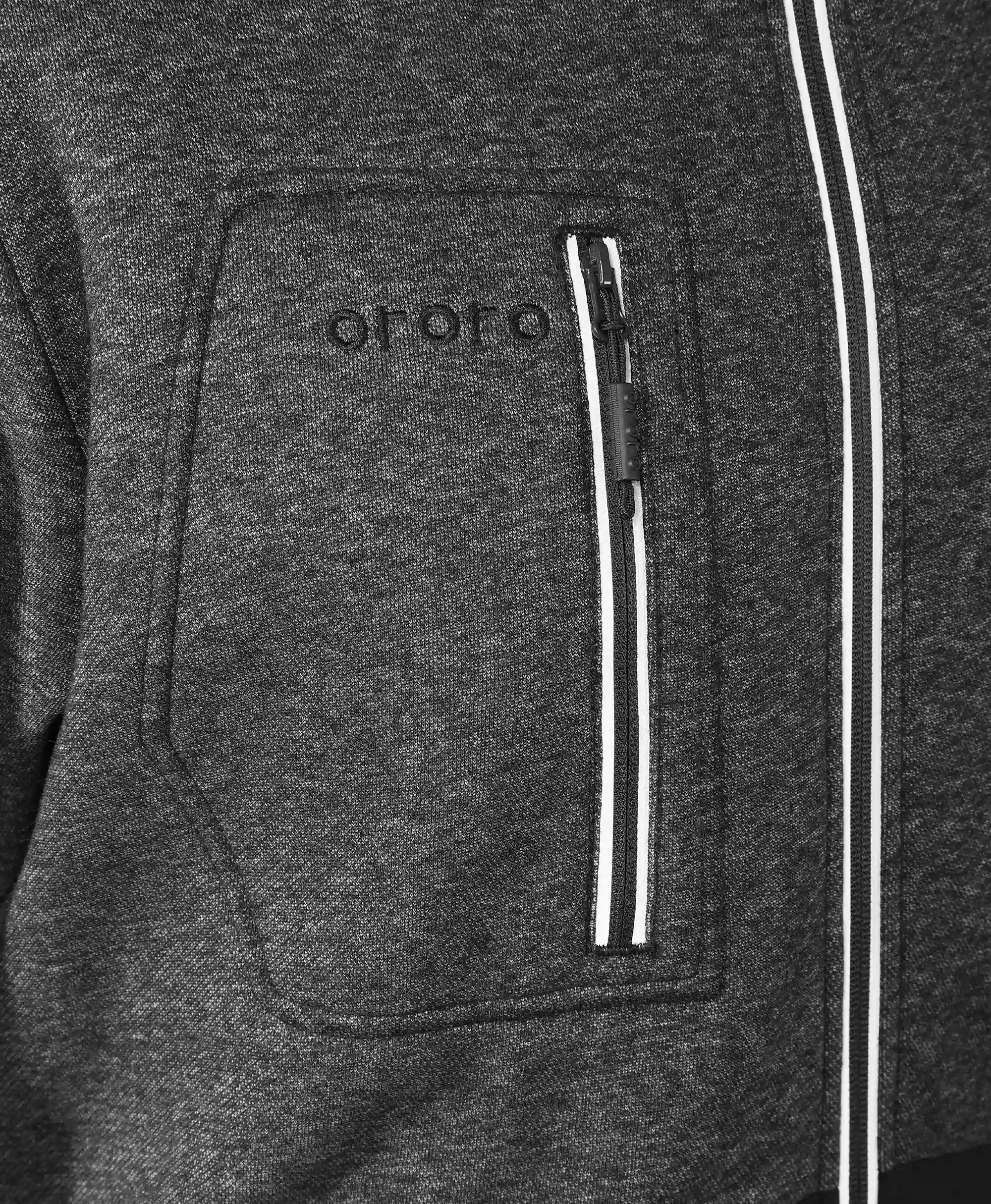 Chest Pocket with Embroidered Logo, to stash extras