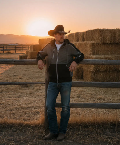 Wayne Unisex 5-Zone Heated Full-Zip Hoodie