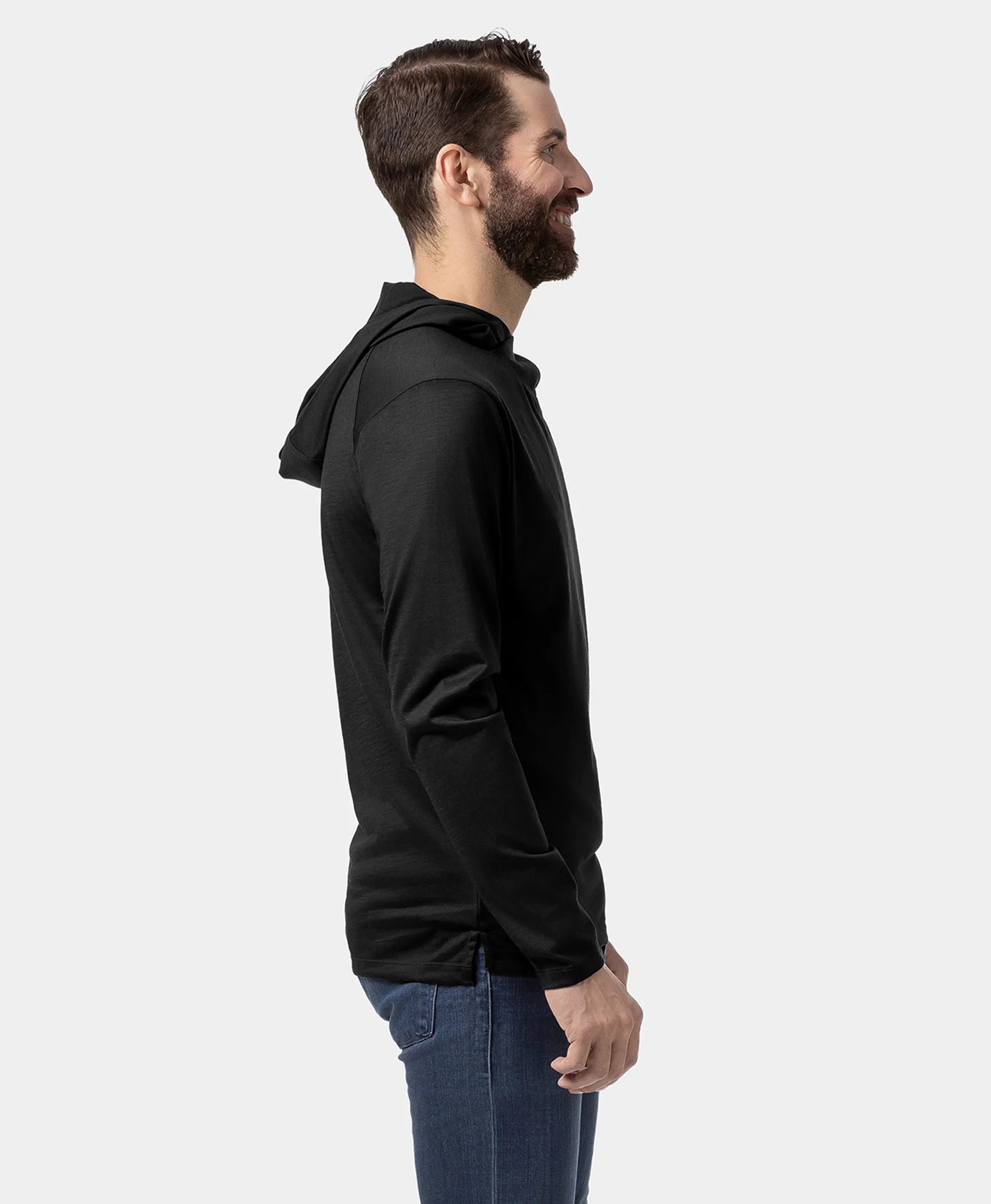 Aoraki Unisex Merino Wool Blend Baselayer - Black