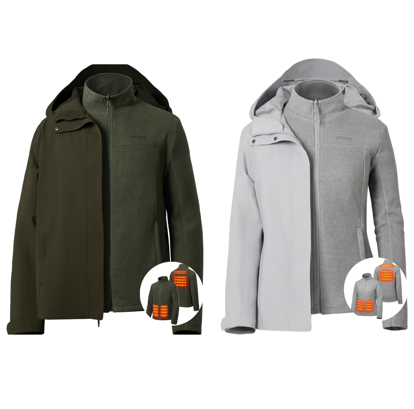 River Ridge 3-in-1Heated Jacket