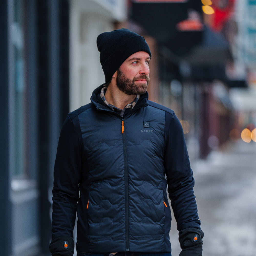 Verbier Men's 4-Zone Heated Down Jacket