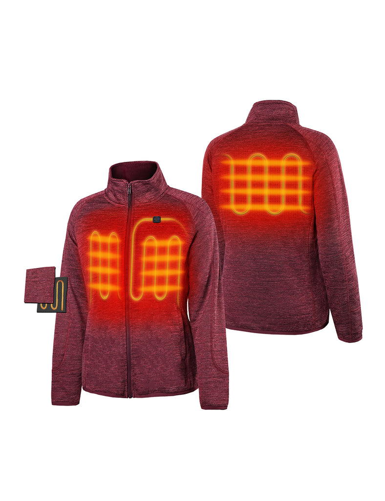 Women's Heated Fleece Jacket - New Colors, Thumbnail 16