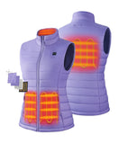 Four Heating Zones: left & right hand pocket, upper back, and collar