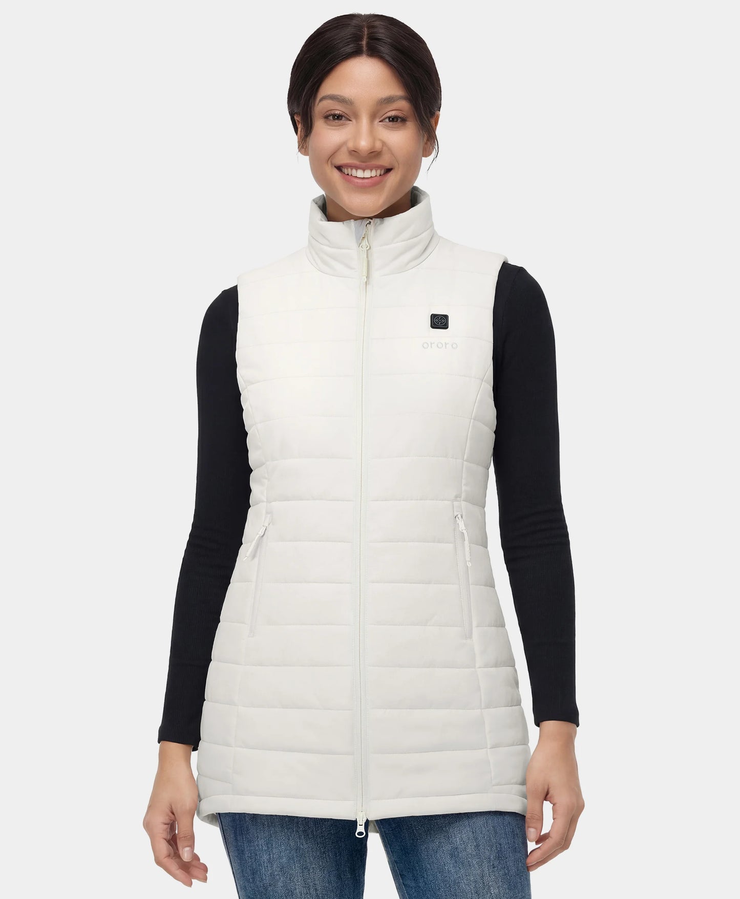 Tribeca Women's Heated Long Puffer Vest