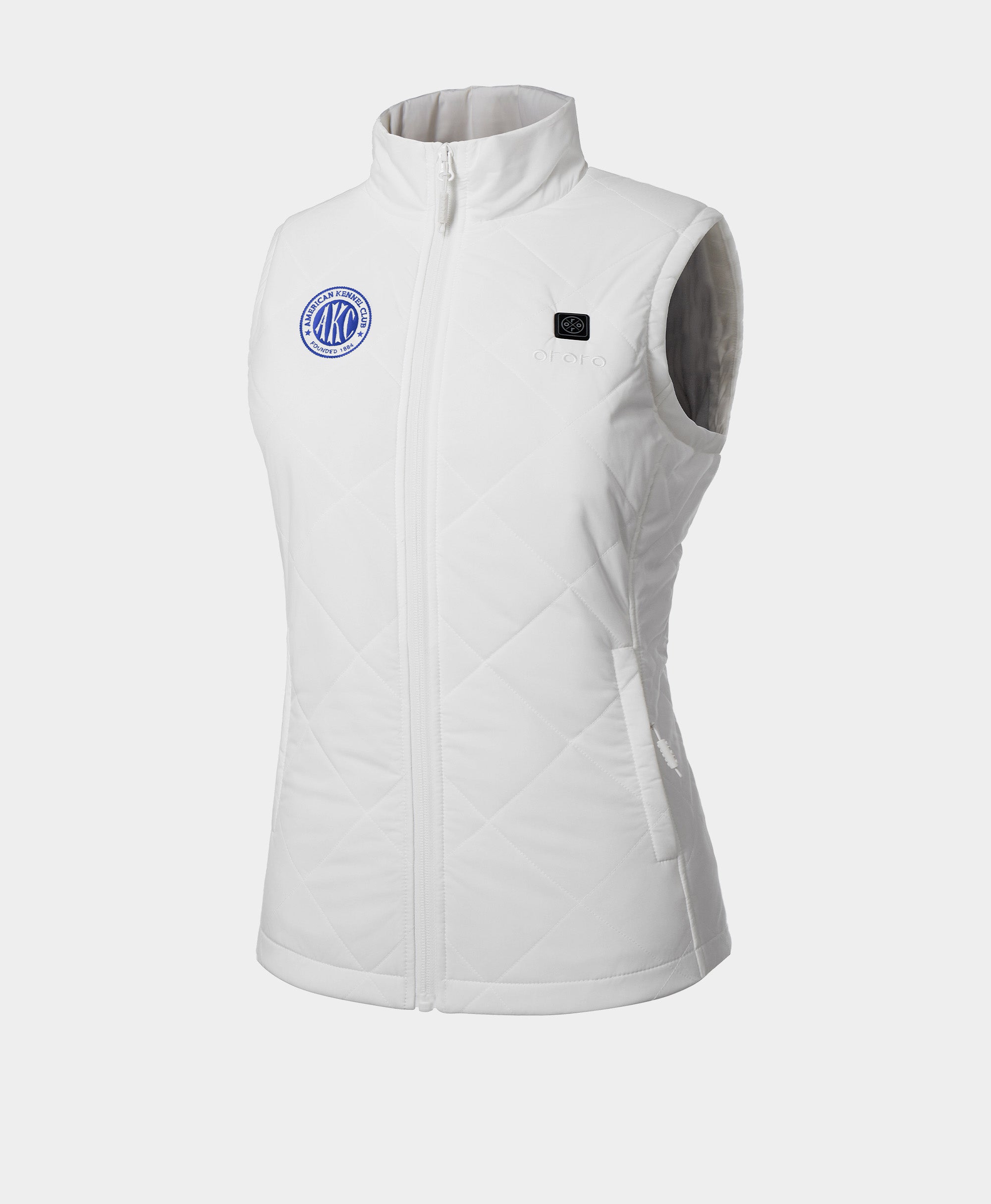 Women's 4-Zone Heated Quilted Vest – American Kennel Club® Edition