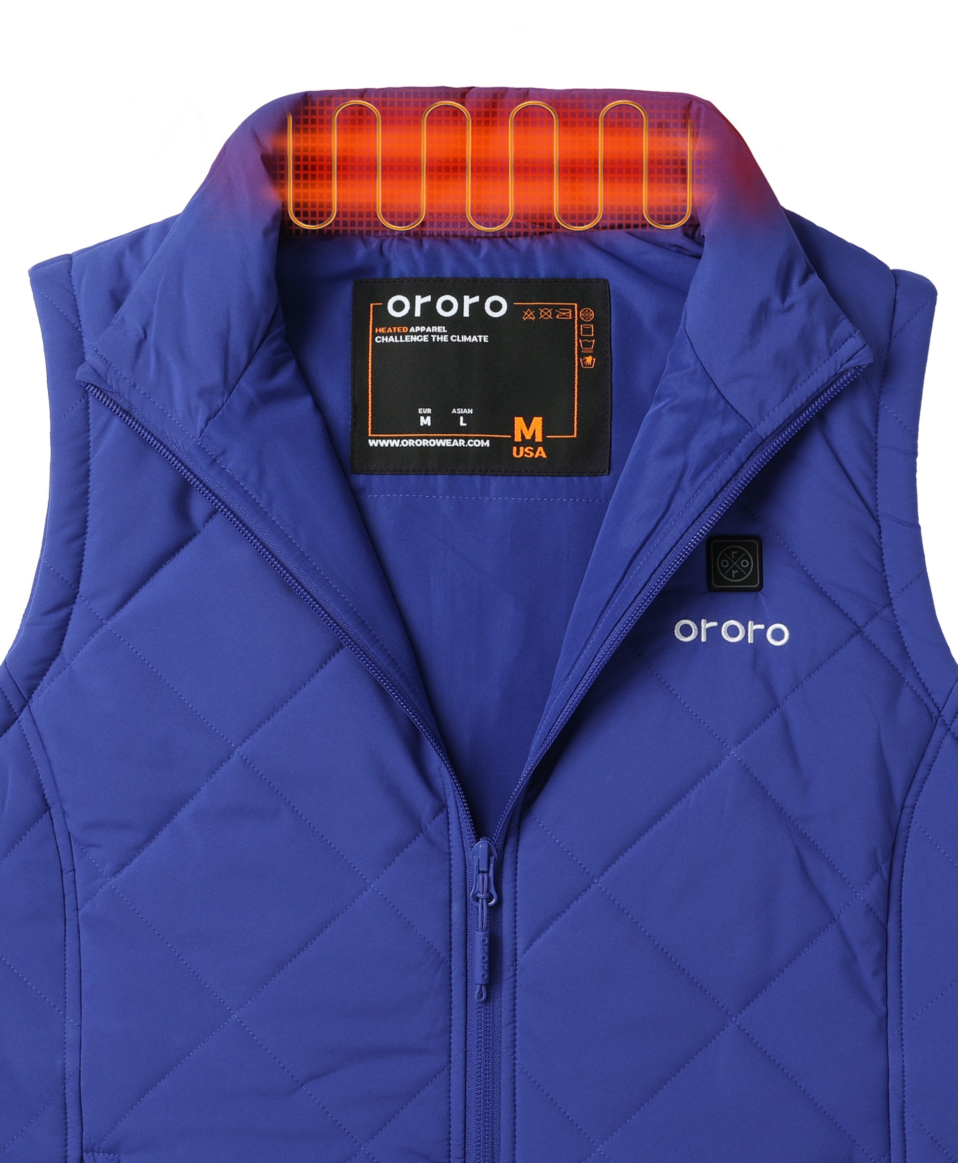 Women Heated Quilted Vest Battery-Electric Heating ororo®
