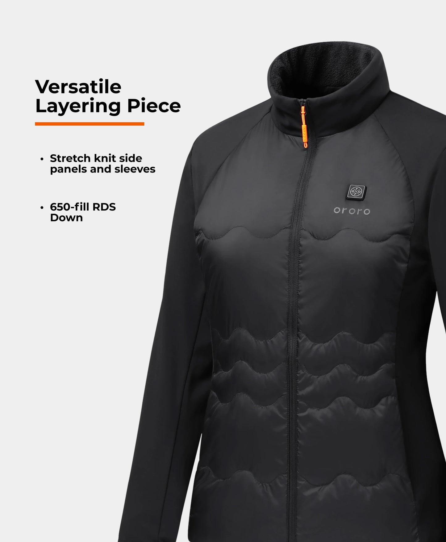 Verbier Women's 4-Zone Heated Down Jacket