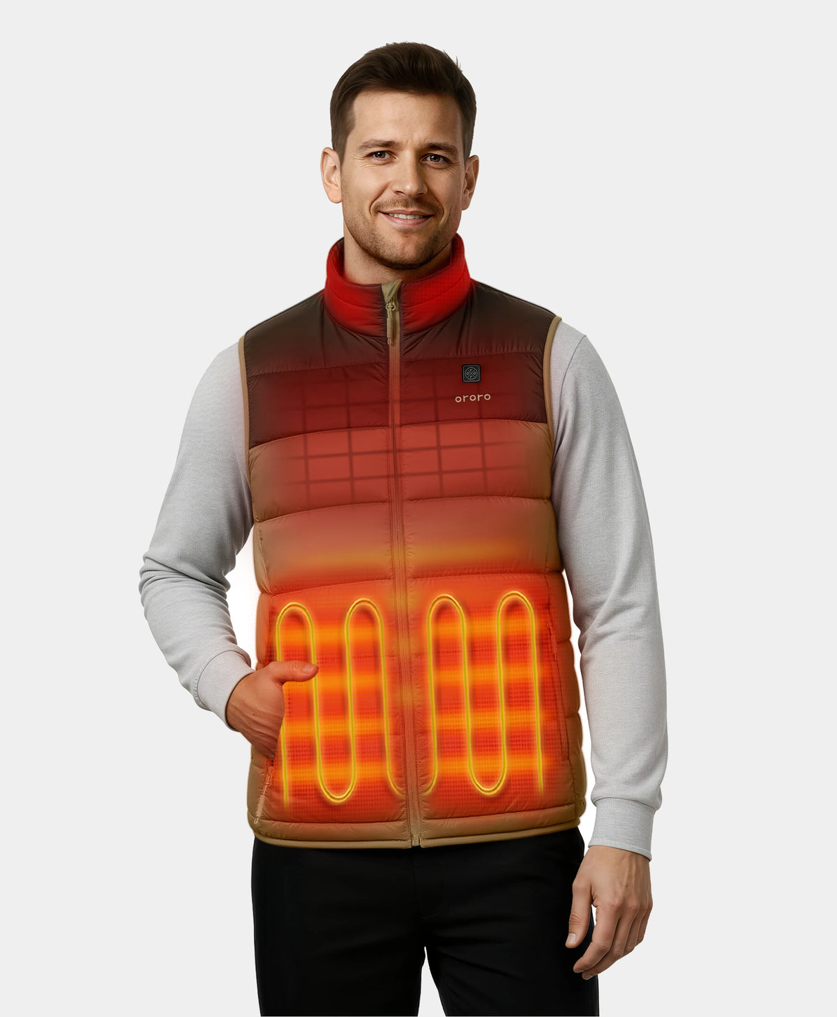Men's 5-Zone Classic Evo Heated Vest, Thumbnail 24