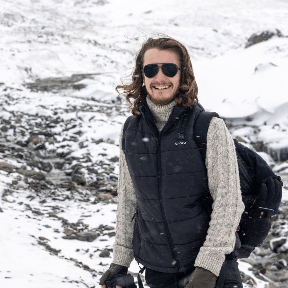 Ororo men's lightweight heated vest with battery shop pack