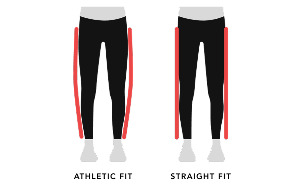ATHLETIC FIT | STRAIGHT FIT