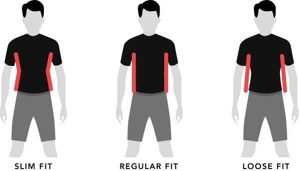 SLIM FIT | REGULAR FIT | LOOSE FIT