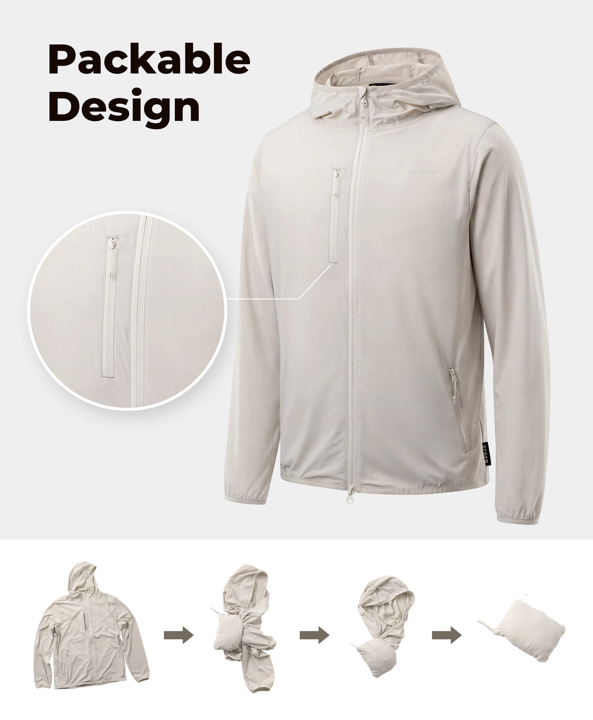 Men’s UPF 50 Sun Protection Jacket, Thumbnail 6